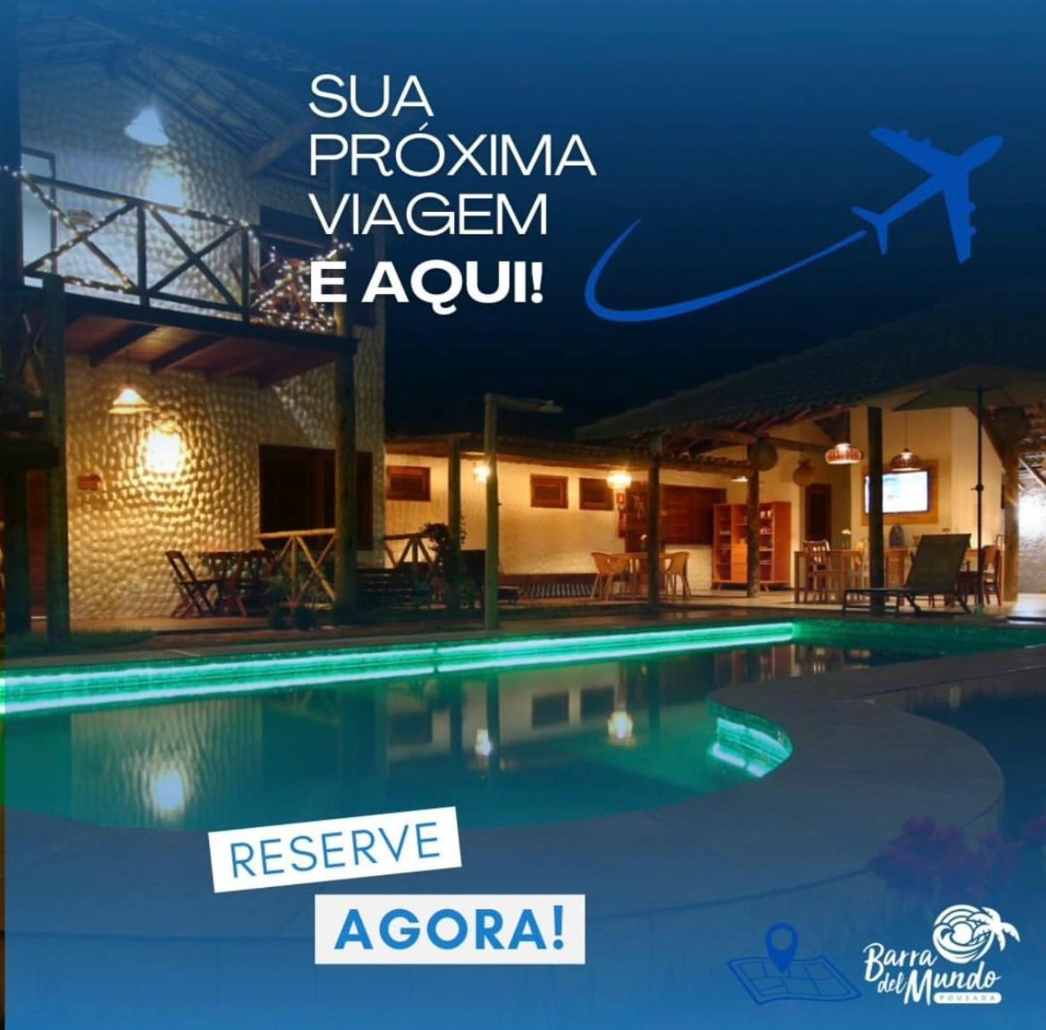 Pousada Barra Del Mundo Barra Grande  Ngoại thất bức ảnh